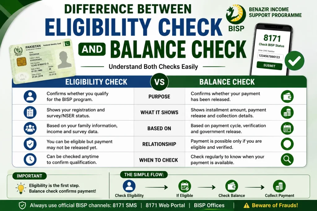 Common Problems While Checking BISP Balance
